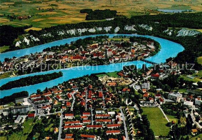 Wasserburg Inn Fliegeraufnahme