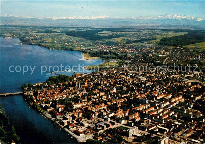 Konstanz Bodensee Fliegeraufnahme