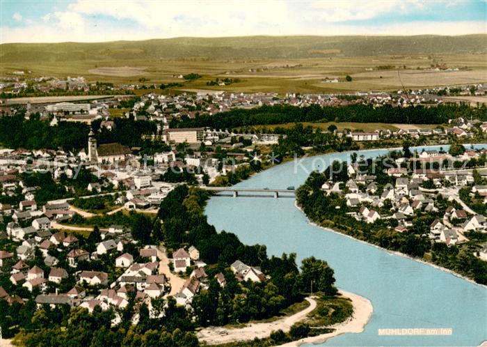 Muehldorf Inn Fliegeraufnahme