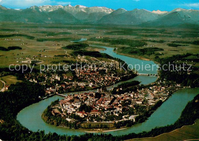 Wasserburg Inn Fliegeraufnahme