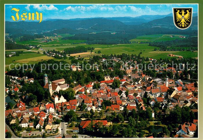 Isny Allgaeu Fliegeraufnahme