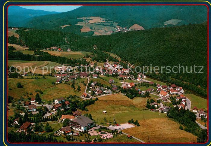 Huzenbach im Murgtal Fliegeraufnahme