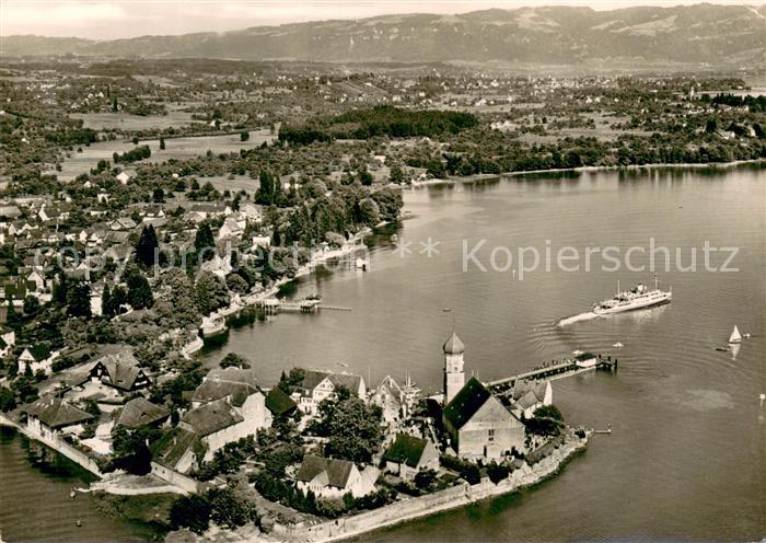 Wasserburg Bodensee Fliegeraufnahme