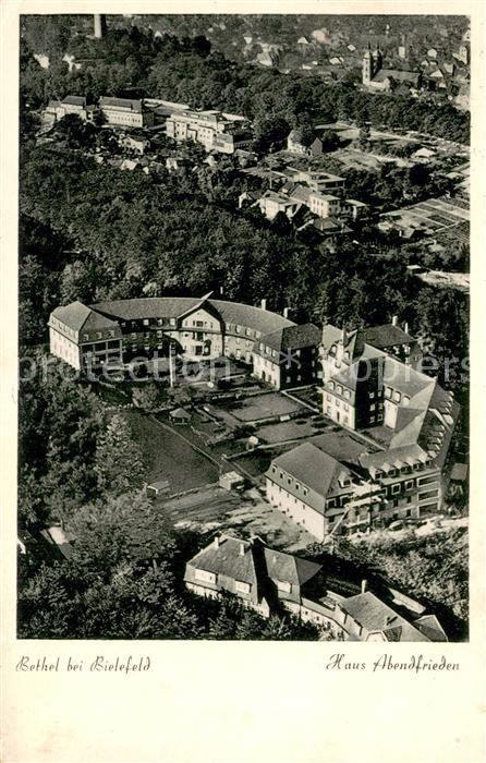 Bethel Bielefeld Haus Abendfrieden Fliegeraufnahme