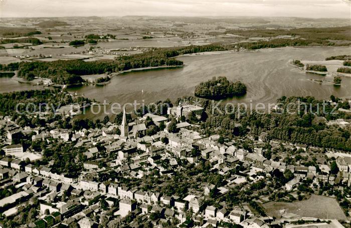 Eutin Schleswig-Holstein Naturpark Holsteinische Schweiz Fliegeraufnahme