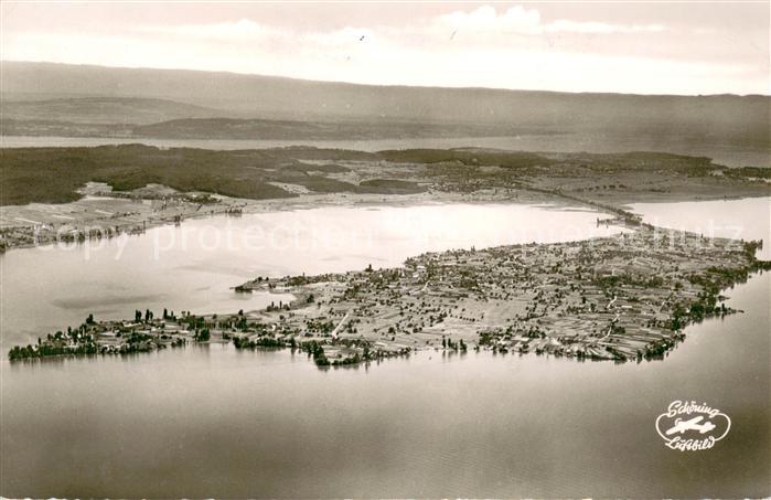 Insel Reichenau Fliegeraufnahme