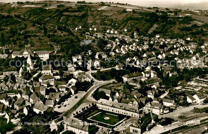 Bad Orb Heilbad im Spessart Fliegeraufnahme