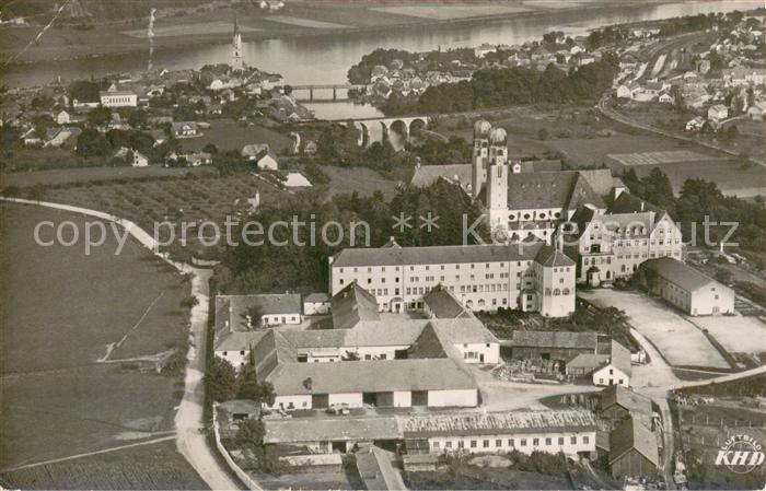 Vilshofen Donau Kloster Fliegeraufnahme