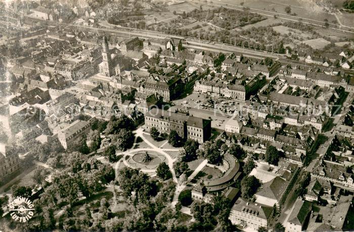 ERLANGEN Bayern Universitaetsstadt Fliegeraufnahme