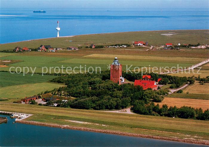 Neuwerk Cuxhaven Nordseebad Nordseeinsel ueber 650 Jahre alter Leuchtturm Fliege