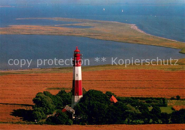Fluegge Fehmarn Leuchtturm Ostseeinsel Fliegeraufnahme