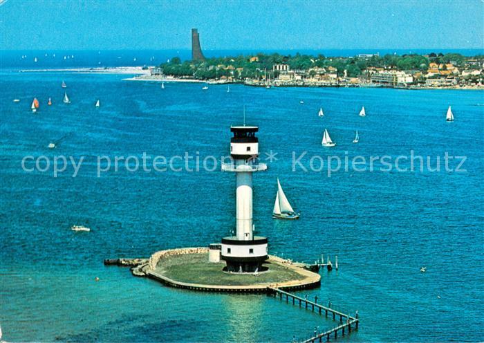 Laboe Friedrichsorter Leuchtturm Marine Ehrenmal Fliegeraufnahme