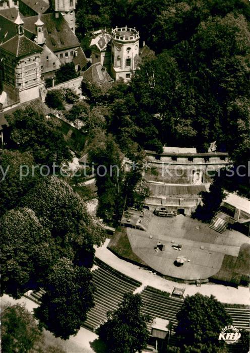 Augsburg Freilichtbuehne Fliegeraufnahme