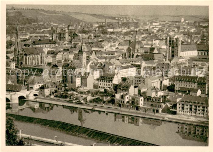 WueRZBURG Bayern Stadtpanorama