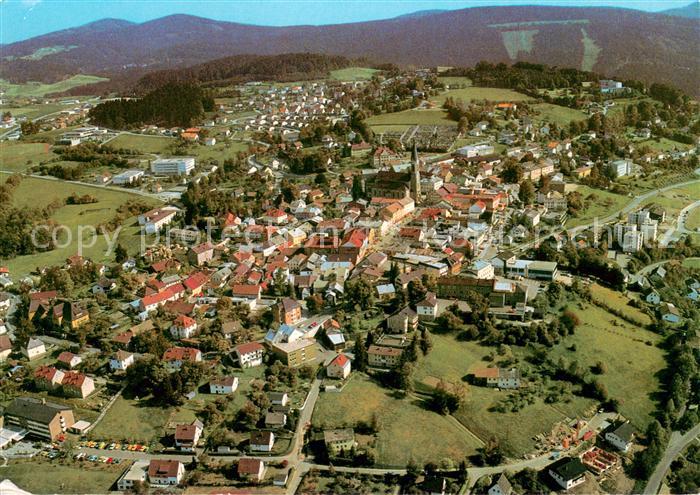 Waldkirchen Niederbayern Luftkurort Fliegeraufnahme