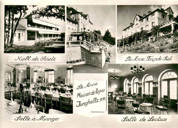 Jungholtz Etablissement de Convalescence et de repos Sainte Anne