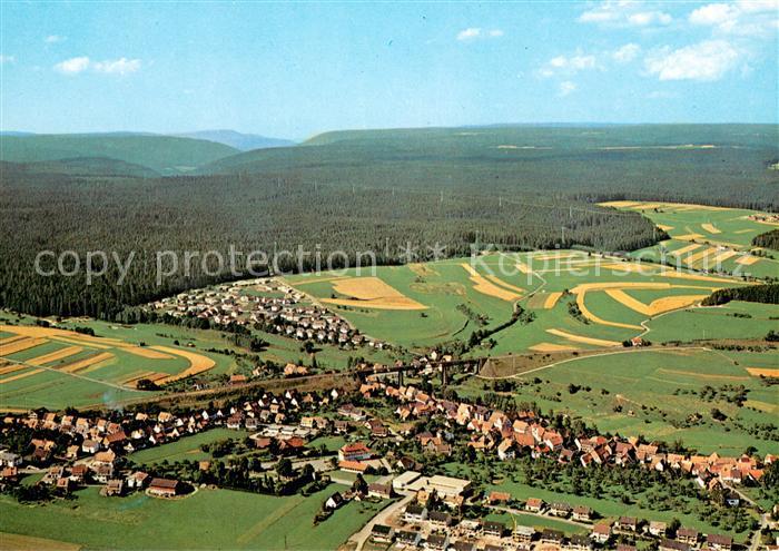 Wittlensweiler im Schwarzwald Fliegeraufnahme