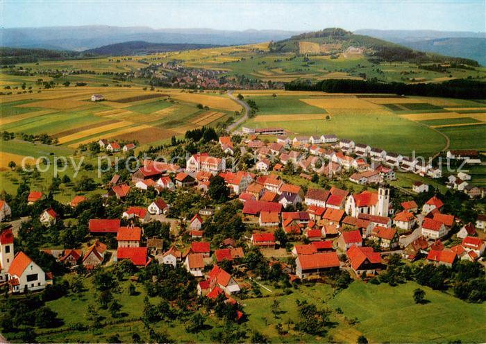 Struempfelbrunn Hoehenluftkurort Fliegeraufnahme