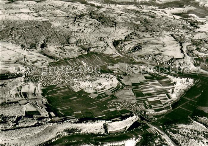 Steinheim Albuch Steinheimer Becken Schwaebische Alb Fliegeraufnahme