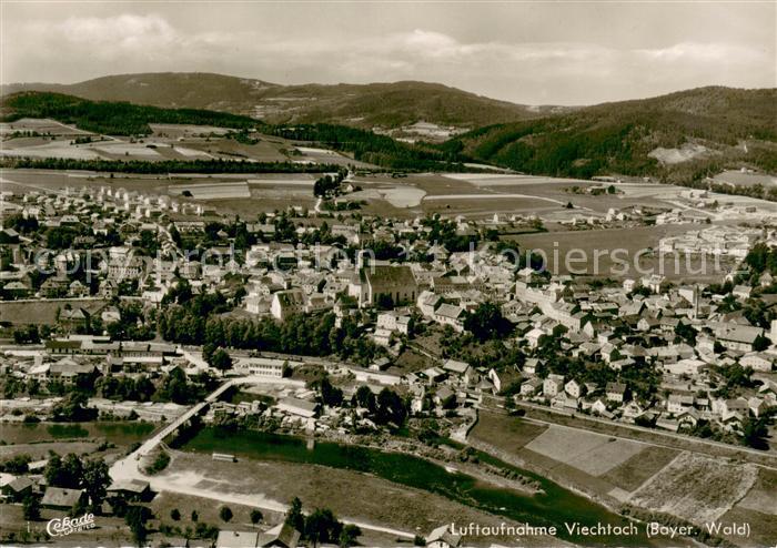 Viechtach Bayerischer Wald Fliegeraufnahme