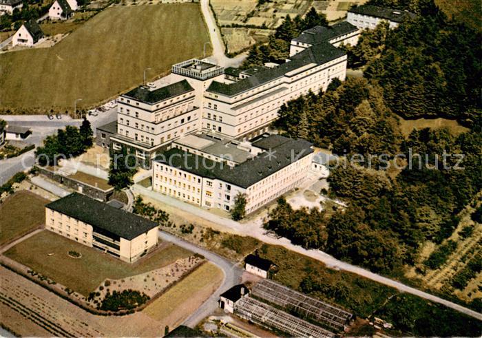 Meschede St. Walburga Krankenhaus Fliegeraufnahme