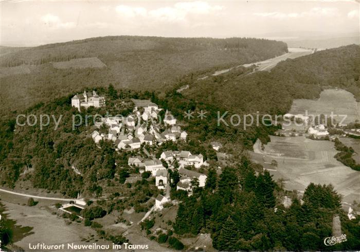 Neuweilnau Luftkurort im Taunus Fliegeraufnahme