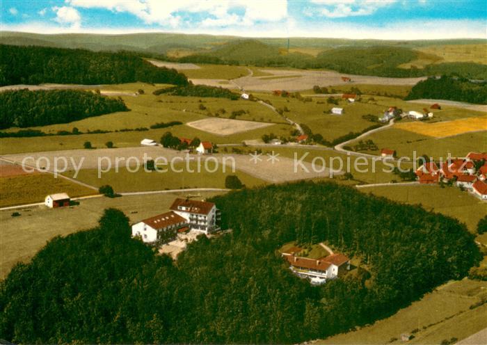Rhenegge Sanatorium Sonnenhof Fliegeraufnahme