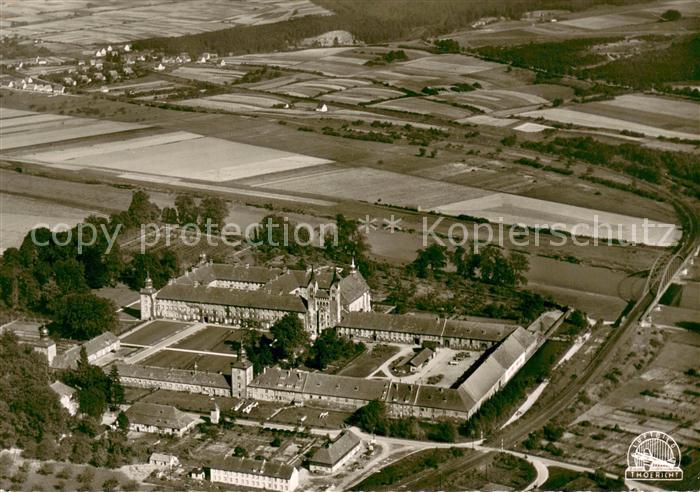 Hoexter Weser Schloss Corvey Fliegeraufnahme