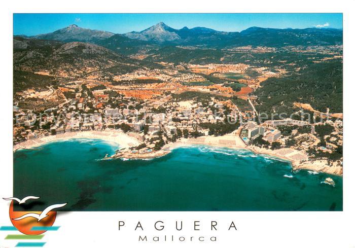 Paguera Mallorca Islas Baleares Fliegeraufnahme