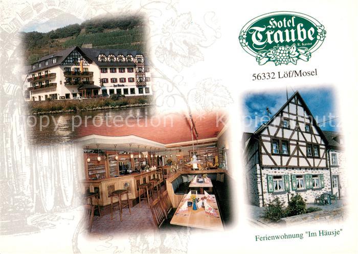 Loef Mosel Hotel Restaurant Traube Ferienwohnung Im Haeusje Fachwerkhaus