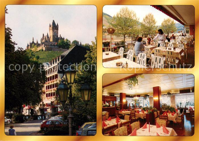 Cochem Mosel Hotel Restaurant Mueller Terrasse Reichsburg