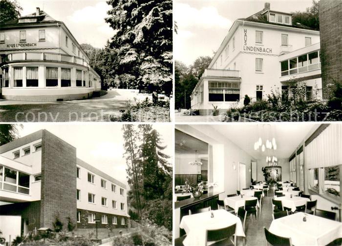 Bad Ems Eisenbahner Erholungsheim Haus Lindenbach