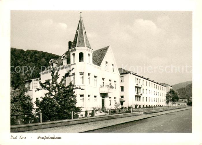 Bad Ems Westfalenheim Kupfertiefdruck