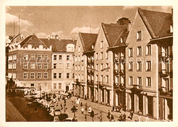 Wroclaw Ulica Swidnicka w glebi Dom pod Zlota Korona
