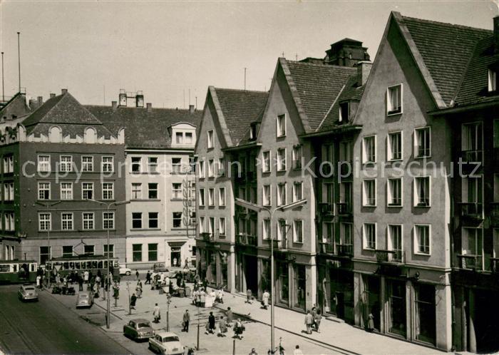 Wroclaw Ulica Swidnicka w glebi Dom pod Zlota Korona