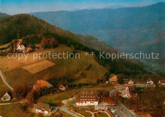 Langackern Hotel Gasthof zum Engel im Schwarzwald Fliegeraufnahme