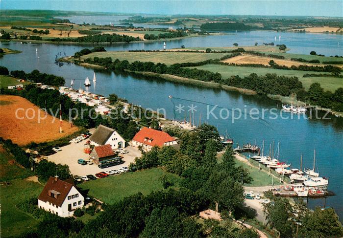 Missunde Schlei Fliegeraufnahme