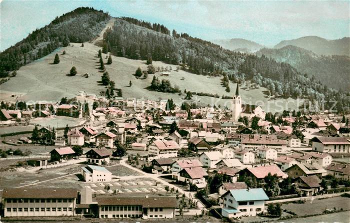 Oberstaufen Oberallgaeu Bayern Panorama