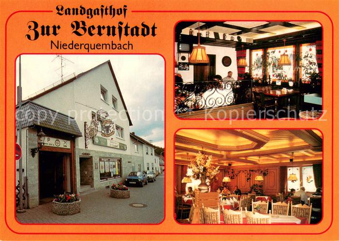 Niederquembach Landgasthof zur Bernstadt Gastraeume