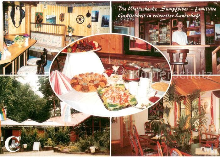 Tiefensee Bad Freienwalde Waldschenke Sumpfbiber Gastraeume Bar