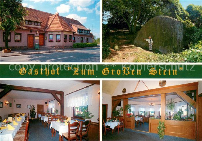 Oderberg Mark Gasthof Zum Grossen Stein Gastraeume