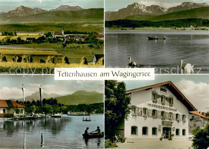 Tettenhausen Panorama am Wagingersee Gasthof Post