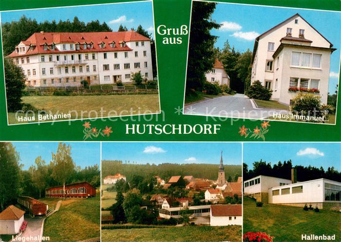 Hutschdorf Haus Bethanien Haus Immanuel Liegehallen Hallenbad