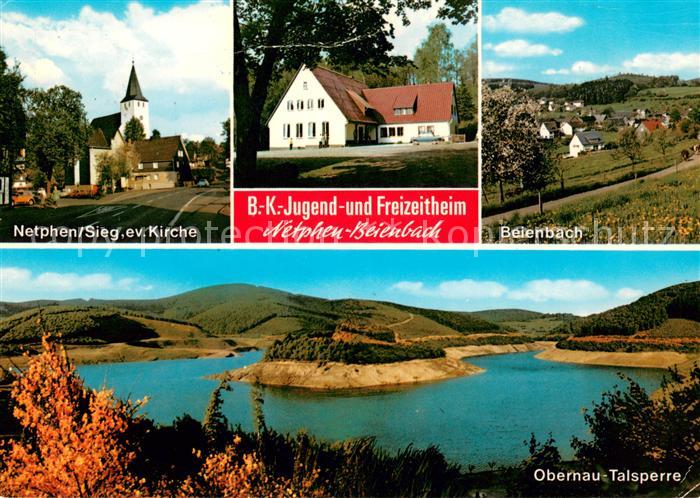 Netphen Ev Kirche Jugend und Freizeitheim Beienbach Obernau Talsperre