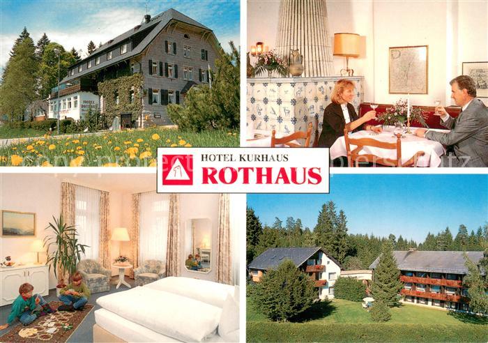 Rothaus Grafenhausen Hotel Kurhaus Rothaus Gaststube Zimmer Panorama