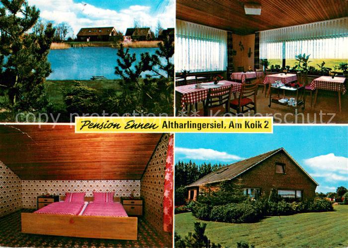 Altharlingersiel Pension Ennen Gastraum Zimmer Badesee