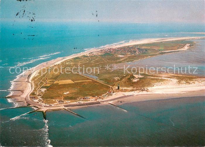 Wangerooge Nordseebad Fliegeraufnahme