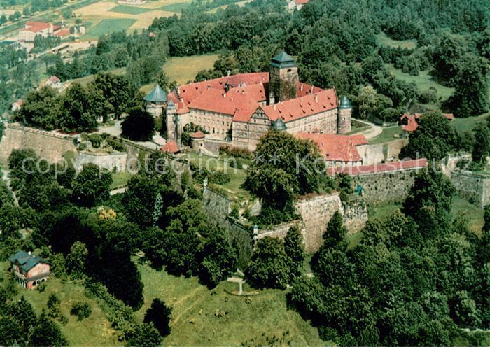 Kronach Oberfranken Veste Rosenberg Fliegeraufnahme