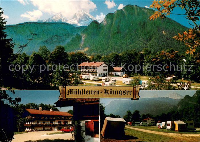 Koenigssee-Muehlleiten Campingplatz Comfort und Fremdenheim