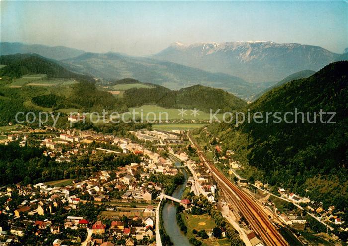 Gloggnitz Niederoesterreich Fliegeraufnahme